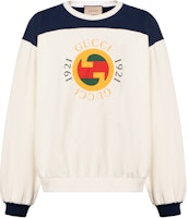 Gucci Beige Round Neck Loose-Fit Long Sleeve Sweatshirt 756663-XJFWJ-9295 Gucci Beige Round Neck Loose-Fit Long Sleeve Sweatshirt 756663-XJFWJ-9295