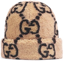 GUCCI Beige Wool Knit Beanie Unisex Casual Fashion男女情侣款 721295-4GAAQ-9764 GUCCI Beige Wool Knit Beanie Unisex Casual Fashion男女情侣款 721295-4GAAQ-9764