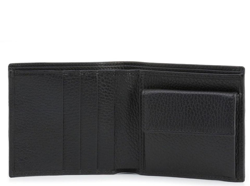 Gucci Bifold Wallet GG Nylon With Coin Pouch Black 圖 3