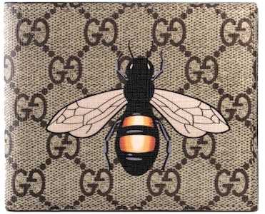 Dompet Gucci Bifold GG Supreme Cetakan Lebah (8 Slot Kad) Beige/Ebony Buy Dompet Gucci Bifold GG Supreme Cetakan Lebah (8 Slot Kad) Beige/Ebony