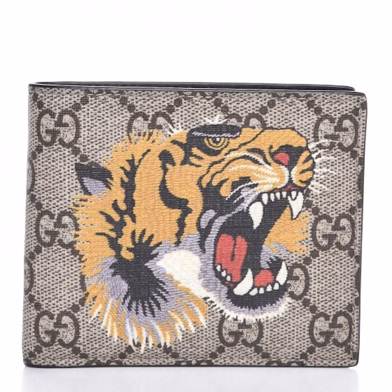 gucci-bifold-wallet-gg-supreme-tiger-beige