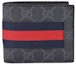 Buy Gucci Bifold Wallet GG Supreme Web Black