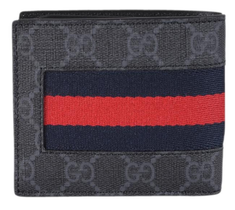 Order Dompet Bifold Gucci GG Supreme Web Hitam