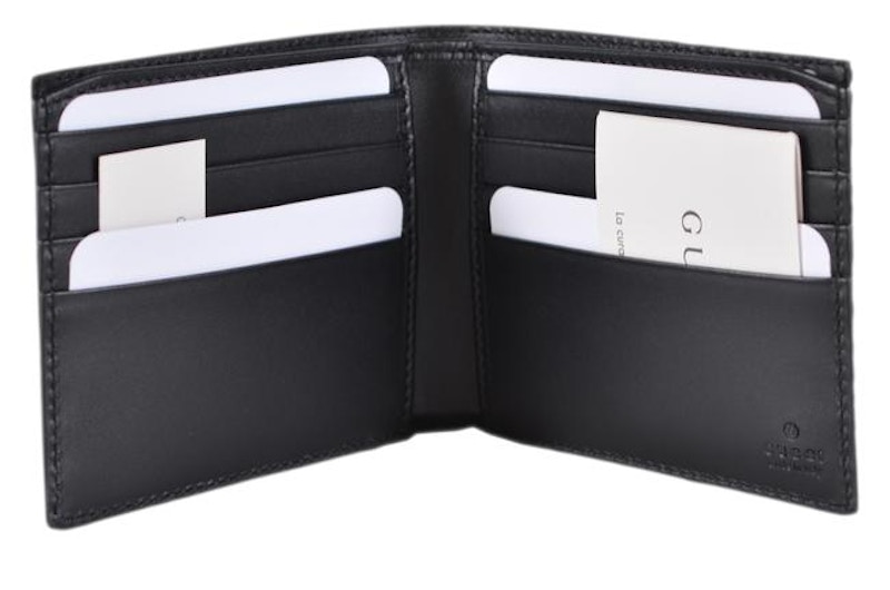 Lookbook Dompet Bifold Gucci GG Supreme Web Hitam