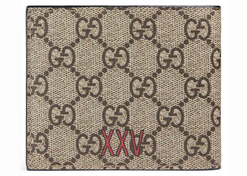 Order Cartera Bifold Gucci GG Supreme Lobo (8 Ranuras) Beige