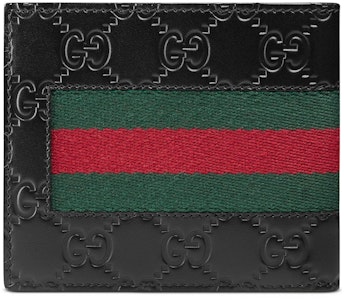 古驰经典双折钱包(8卡插槽)黑色 Order 古驰经典双折钱包(8卡插槽)黑色