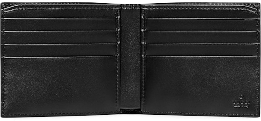Gucci Bifold Wallet Signature Web (8 Card Slots) Black Lookbook Gucci Bifold Wallet Signature Web (8 Card Slots) Black