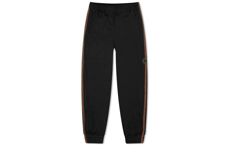 Gucci Black GG Logo Jogger Sweatpants 599356-XJB1N-1082