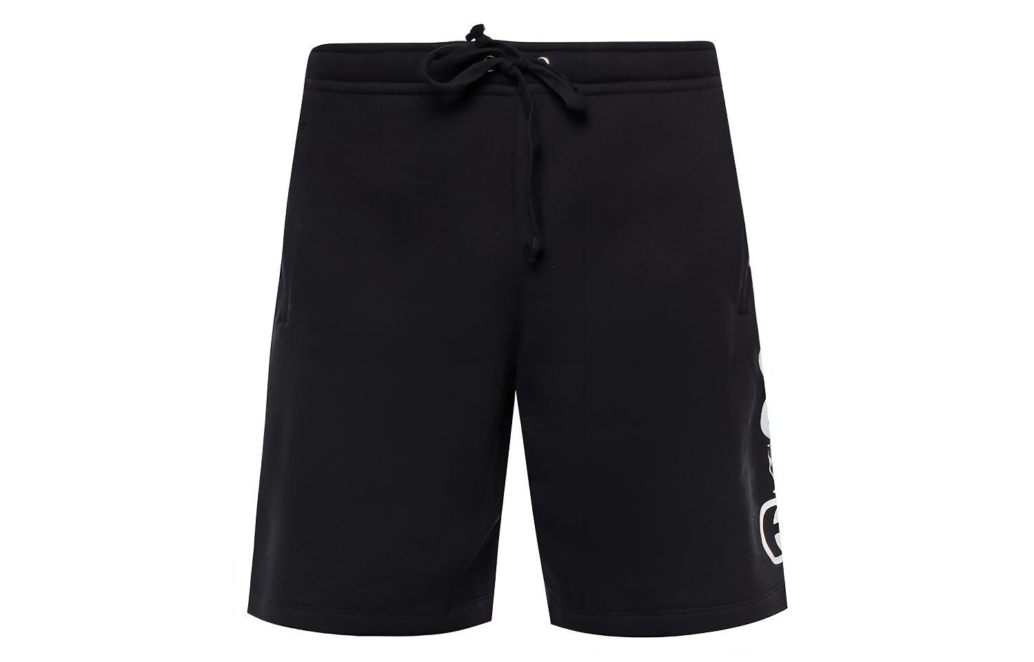 Gucci Black Logo Drawstring Shorts 536557-X3Q37-1082