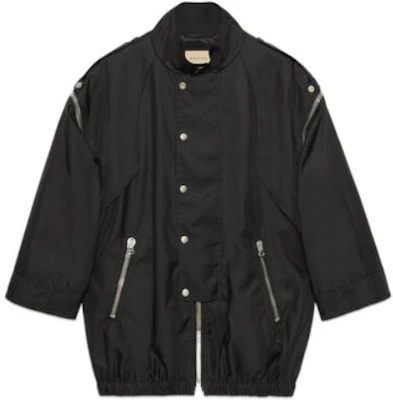 古驰黑色标志印花可拆袖夹克 714759-ZAHLW-1043 Buy 古驰黑色标志印花可拆袖夹克 714759-ZAHLW-1043