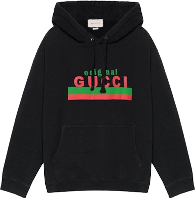 グッチ メンズ ブラック ロゴプリント リラックスフィット フーディ 626989-XJCOR-1082 Buy グッチ メンズ ブラック ロゴプリント リラックスフィット フーディ 626989-XJCOR-1082