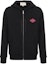 Order Gucci Black Logo Zip-Up Hooded Jacket 519681 X9V49 1286