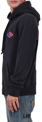 Gucci Black Logo Zip-Up Hooded Jacket 519681 X9V49 1286 Purchase Gucci Black Logo Zip-Up Hooded Jacket 519681 X9V49 1286