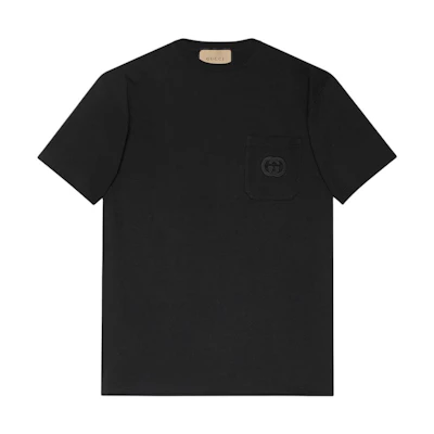 Gucci Black Loose Fit Crew Neck T-Shirt 774347-XJGA8-1043