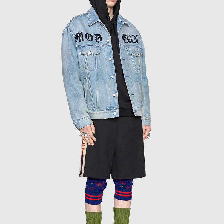 GUCCI Black Loose Fit Letter Print Drawstring Casual Shorts for Men 475355-X5U11-1014 圖 7