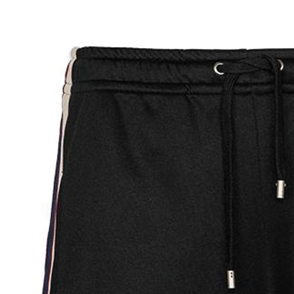 GUCCI Black Loose Fit Letter Print Drawstring Casual Shorts for Men 475355-X5U11-1014 圖 8