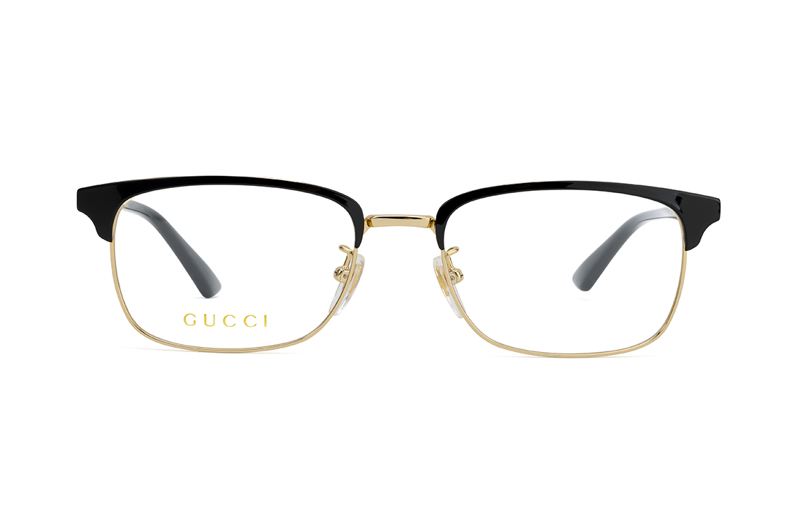 GUCCI Black Oval Optical Frame Glasses with Prescription Option GG0131O-001 圖 6