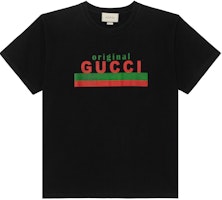 Gucci Black Oversized Drop Shoulder Graphic T-Shirt 616036-XJCOQ-1082 Gucci Black Oversized Drop Shoulder Graphic T-Shirt 616036-XJCOQ-1082