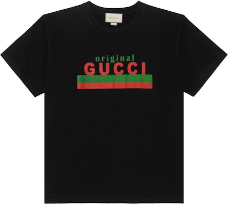 구찌 블랙 오버사이즈 드롭숄더 그래픽 티셔츠 616036-XJCOQ-1082 Buy 구찌 블랙 오버사이즈 드롭숄더 그래픽 티셔츠 616036-XJCOQ-1082