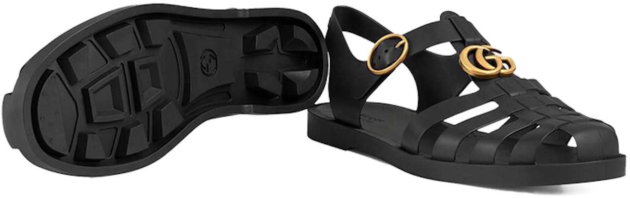 Sandal Gesper Karet Gucci 'Hitam' 463463-J8700-1000 Purchase Sandal Gesper Karet Gucci 'Hitam' 463463-J8700-1000