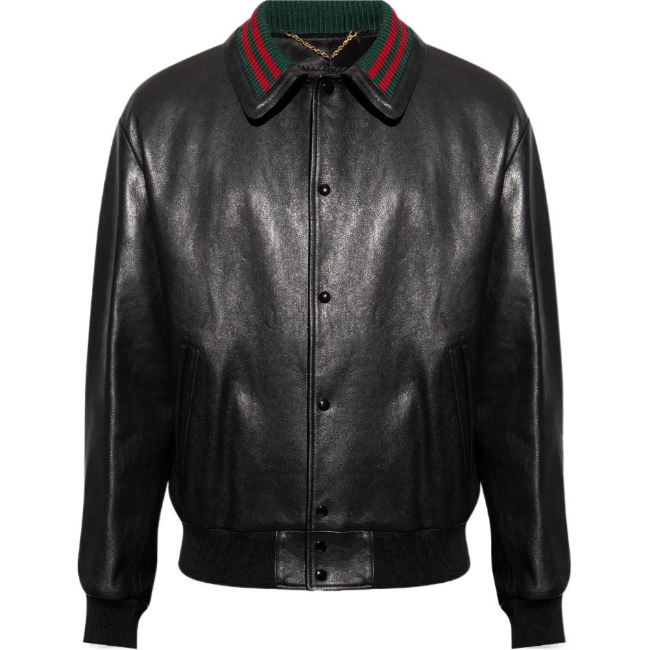 Gucci Black Single-Breasted Long-Sleeve Jacket 746523-XN687-1043