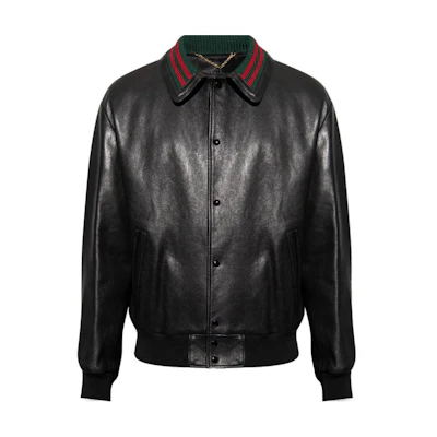 Gucci Black Single-Breasted Long-Sleeve Jacket 746523-XN687-1043