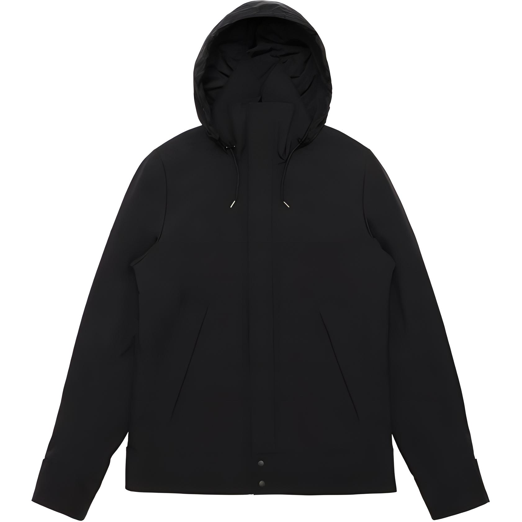 Gucci Black Solid Color Zip Hoodie Jacket 363976-Z4163-1000