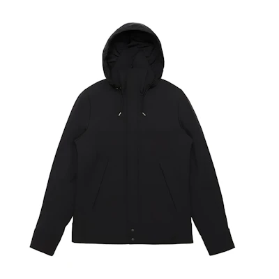 Gucci Black Solid Color Zip Hoodie Jacket 363976-Z4163-1000