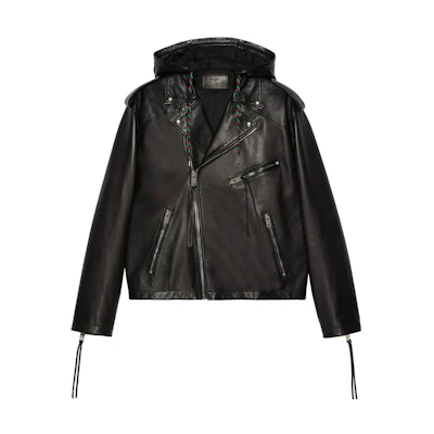 Gucci Black Solid Multi-Zip Jacket 699626-XNAPL-1152
