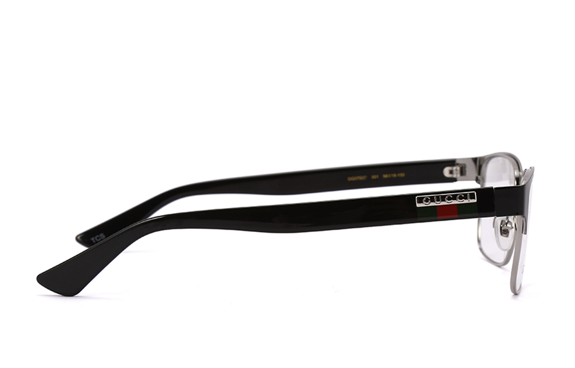 Shop GUCCI Black Thick Frame Optical Glasses Eyewear. GG0750O-001