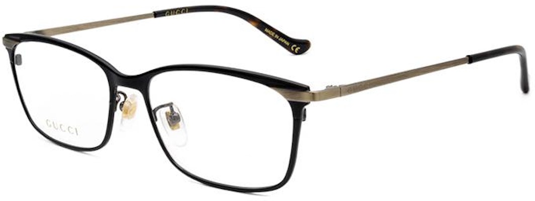 GUCCI Black Titanium Square Metal Optical Glasses Frame GG1130OJ-001 Order GUCCI Black Titanium Square Metal Optical Glasses Frame GG1130OJ-001