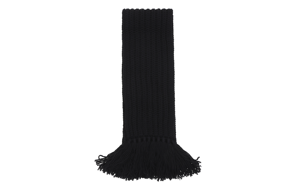 GUCCI Black Wool Knit Scarf Unisex Fashion Casual Couple Style. 652662-3G206-1000 圖 4