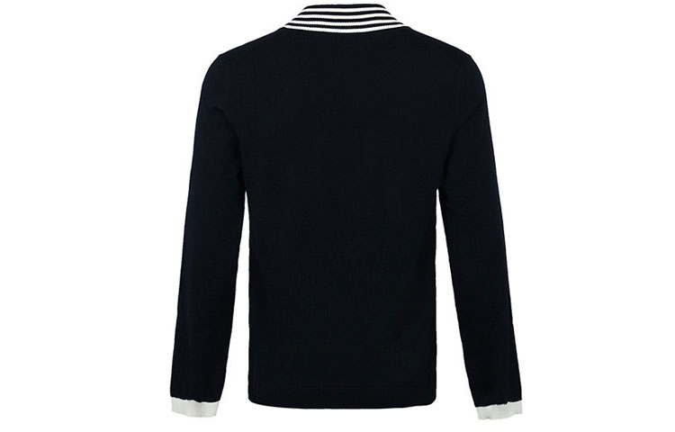 Lookbook GUCCI Baju Sejuk Hitam Wool Corak Lebah Leher V Knit 496442-X9I00-1831