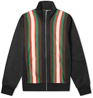 Gucci Black Zip-Up Twill Knit Jacket 615731-XJCFQ-1060 Gucci Black Zip-Up Twill Knit Jacket 615731-XJCFQ-1060