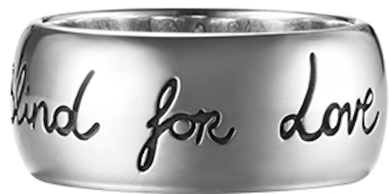 GUCCI Blind for Love 925 Silver Ring Unisex Couple's Jewelry YBC455248001 Order GUCCI Blind for Love 925 Silver Ring Unisex Couple's Jewelry YBC455248001