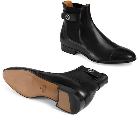 Gucci Blondie Chelsea Boot 'Kulit Hitam' 757777-06F80-1000 Purchase Gucci Blondie Chelsea Boot 'Kulit Hitam' 757777-06F80-1000