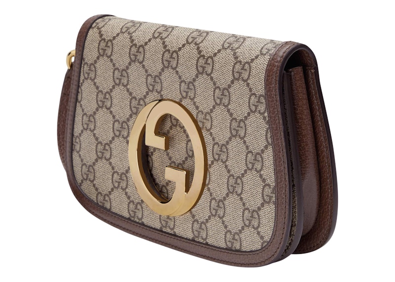 Gucci Blondie Bag Mini GG Supreme Beige/Ebony