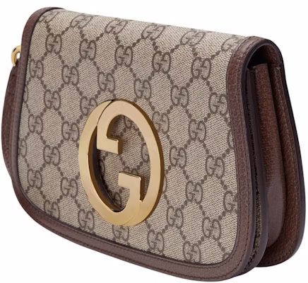 Gucci Blondie 迷你GG Supreme 米色/棕色斜背包 Buy Gucci Blondie 迷你GG Supreme 米色/棕色斜背包