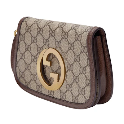 Gucci Blondie Bag Mini GG Supreme Beige/Ebony