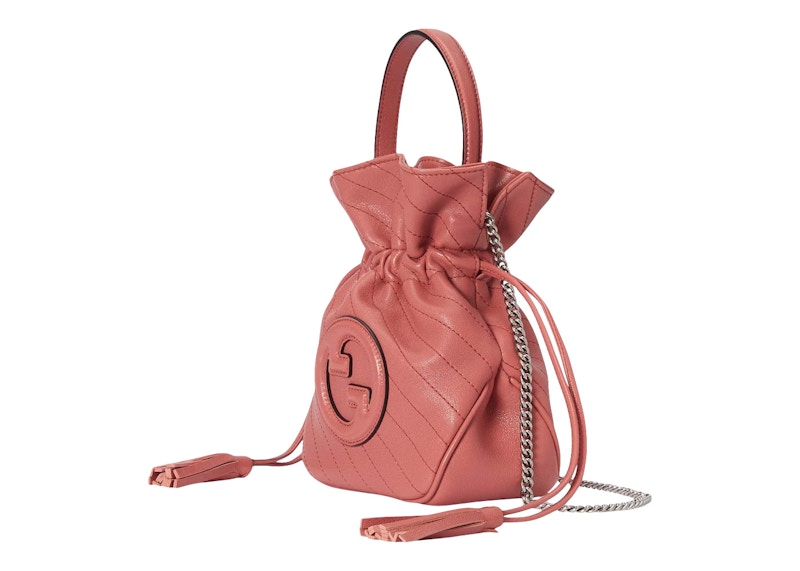 Order Gucci Blondie迷你水桶包粉色