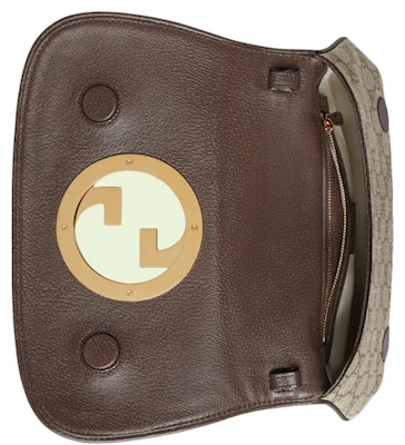 Bolso Gucci Blondie GG Supreme Beige/Ebony al hombro. Lookbook Bolso Gucci Blondie GG Supreme Beige/Ebony al hombro.