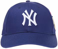 Order GUCCI Blue Logo Embroidered Butterfly Patch Baseball Cap Unisex. 538565-4HE20-4300