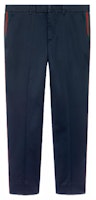 Gucci Blue Retro Twill Cotton Casual Pants 468518-Z3732-4206 Gucci Blue Retro Twill Cotton Casual Pants 468518-Z3732-4206
