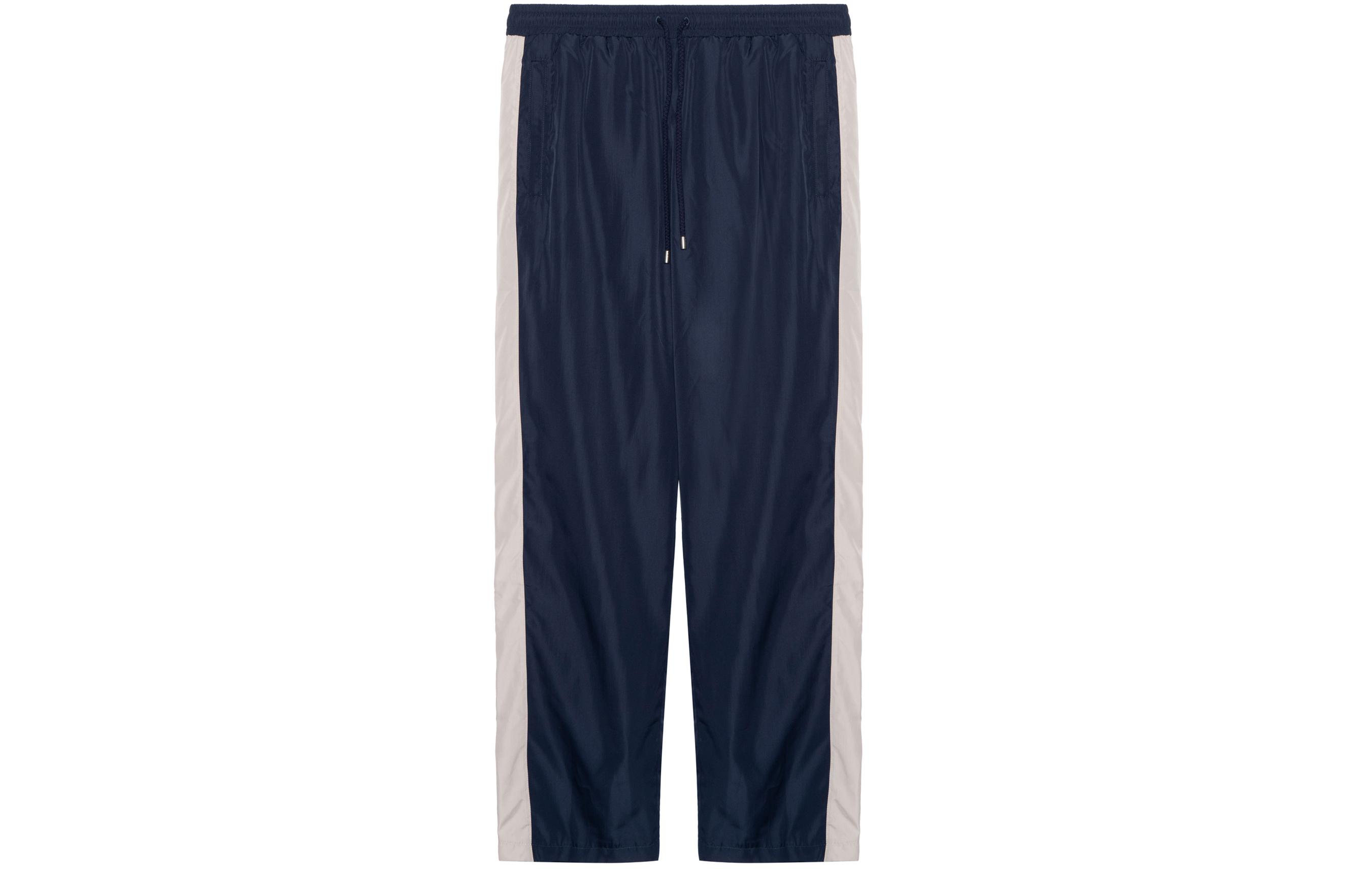 Gucci Blue Side Striped Logo Print Jogger Sweatpants FW22 693026-XJEDC-4622