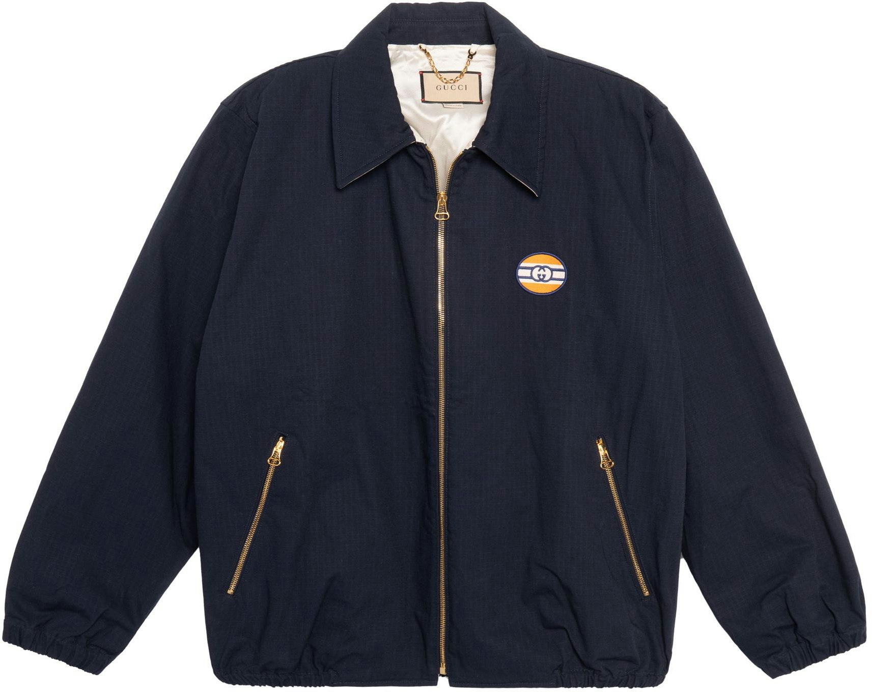 gucci-blue-solid-logo-embroidered-casual-zip-up-jacket-654837-zagvy-4560