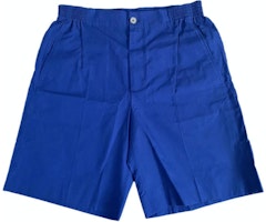 Gucci Blue Solid Zipper Fly Loose Fit Casual Shorts 581676-ZABWZ-4133 Gucci Blue Solid Zipper Fly Loose Fit Casual Shorts 581676-ZABWZ-4133