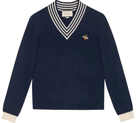gucci-blue-wool-knit-sweater-with-bee-pattern-v-neck-496442-x9-i00-4650