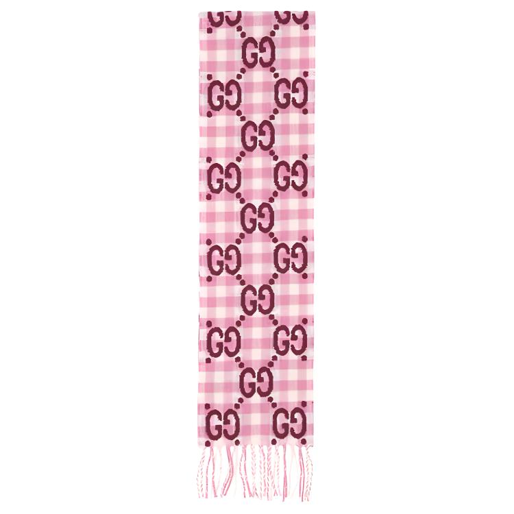 GUCCI Bohemian Wool Knitted Scarf for Kids. 658501-4KAAL-5878