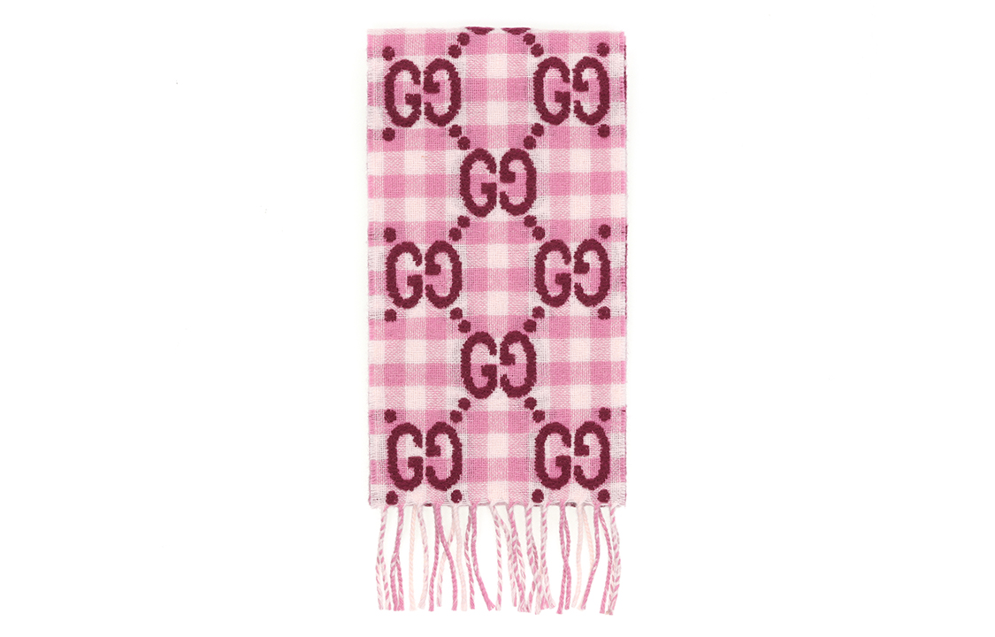 GUCCI Bohemian Wool Knitted Scarf for Kids. 658501-4KAAL-5878 圖 4