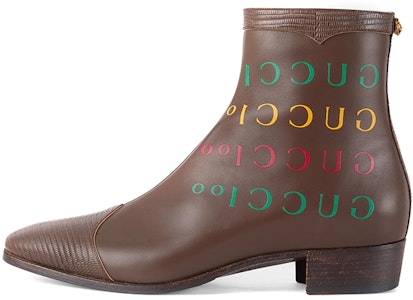 Gucci 靴子 '百年纪念棕色' 681619-1DX20-2590 Buy Gucci 靴子 '百年纪念棕色' 681619-1DX20-2590